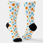Puimcin Socken (Gewinkelt)