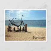 Puka Strand Sand Postkarte (Vorderseite)