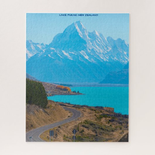 Pukaki-See Neuseeland Puzzle (Vertikal)