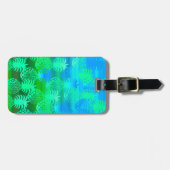 Pukana hawaiische Ananas-Sonnenuntergang-Mischung Gepäckanhänger (Vorderseite horizontal)