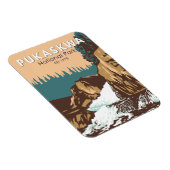 Pukaskwa Nationalpark Kanada Reisen Kunst Vintag Magnet (Rechte Seite)