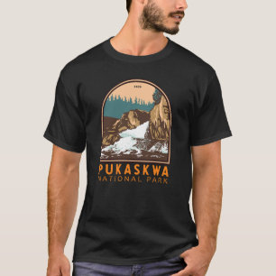Pukaskwa Nationalpark Kanada Reisen Kunst Vintag T-Shirt