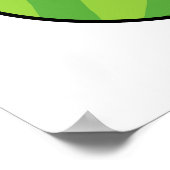 Puke cumber Funny Cucumber Pun Poster (Ecke)