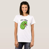 Puke cumber Funny Cucumber Pun T-Shirt (Vorne ganz)