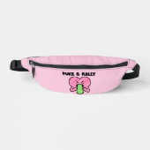 Puke & Kundgebung Fanny Pack - Pink Heart Party Ed Bauchtasche (Vorderseite)