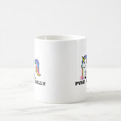 Puke & Rally Rainbow Einhorn Tasse | Pixel Party (Mittel)