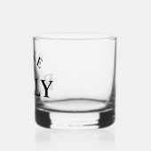 Puke und Rally Rocks Glas (Links)