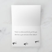 Pukeko faltende Karte (Innenseite)