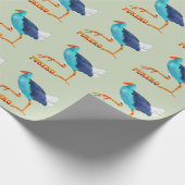 Pukeko Geschenkpapier (Ecke)