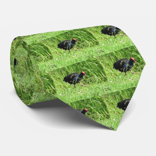 Pukeko Krawatte (Gerollt)