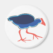 Pukeko Magnet (Vorne)