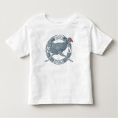 Pukeko NZ-Vogel Kleinkind T-shirt (Vorderseite)