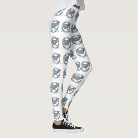 Pukeko NZ-Vogel Leggings (Rechts)