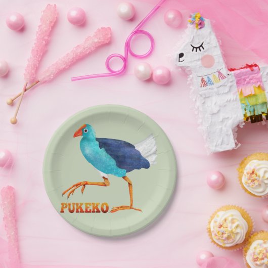 Pukeko Pappteller (Party)