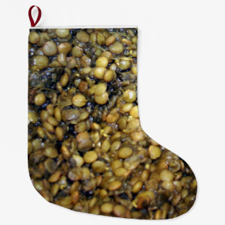 Pukey Boots! Xmas Stockings in Lentils! Großer Weihnachtsstrumpf