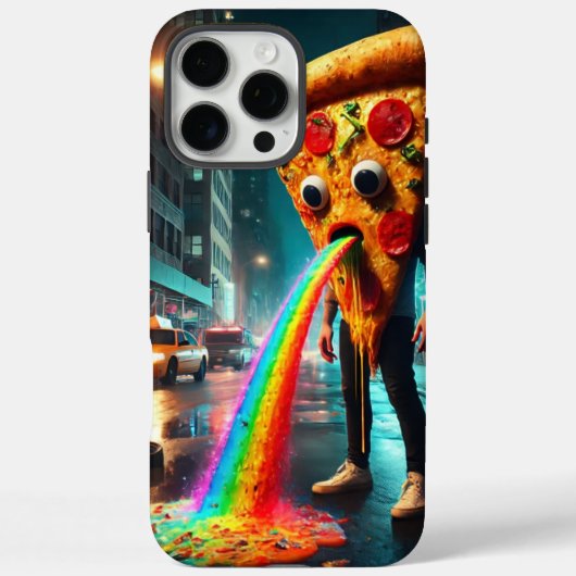 Pukey Pizza Case-Mate iPhone Hülle (Rückseite)