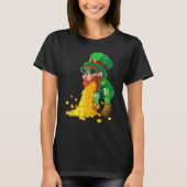 Puking Leprechaun Shirt Funny St Patrick's Day Dri (Vorderseite)