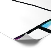 Puking Rainbows Poster (Ecke)