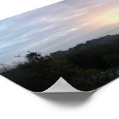 Pukon Sunset Poster (Ecke)