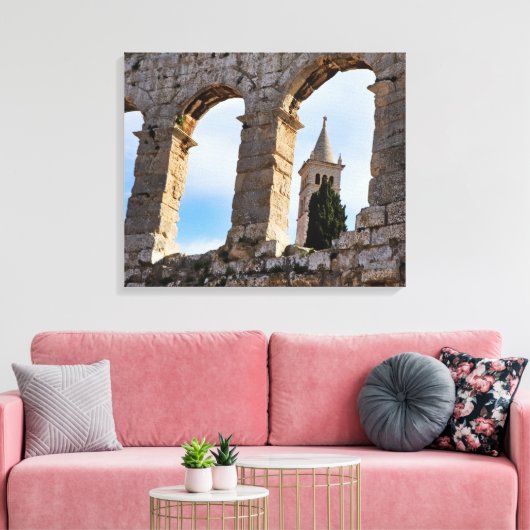 Pula Arena Kroatien Leinwanddruck (Insitu (Wohnzimmer))