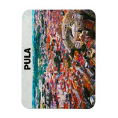 Pula Croatia City View Gemälde Magnet (Vertikal)