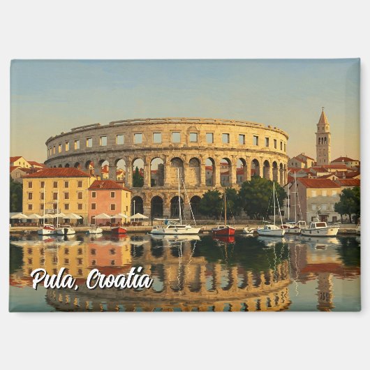 Pula Croatia Reisen Magnet (Vorderseite)