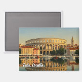 Pula Croatia Reisen Magnet (Vorderseite/Rückseite)
