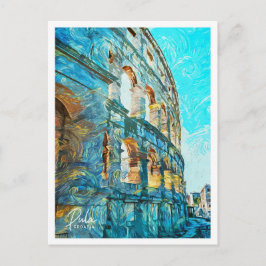 Pula Kroatien Schöne Öllandschaft Postkarte