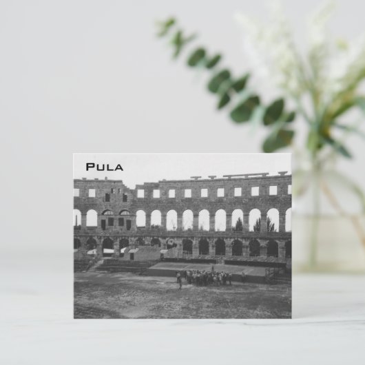 Pula Postkarte (Stehend Vorderseite)