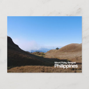Pulag Benguet Philippinen Postkarte