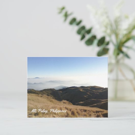 Pulag, Philippinen Postkarte (Stehend Vorderseite)