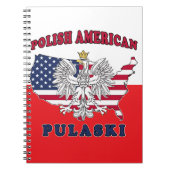 Pulaski Wisconsin Polnisch Notizblock (Vorderseite)