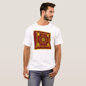 Pulaskis Legions-Flagge T-Shirt (Vorne ganz)