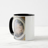 Pulcinella auf einem Schwingen, 1797 (Fresko) Tasse (Vorderseite Links)