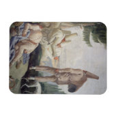 Pulcinella auf Urlaub Magnet (Horizontal)