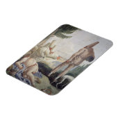 Pulcinella auf Urlaub Magnet (Linke Seite)