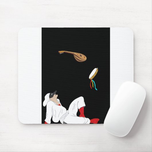 pulcinella b mousepad (Mit Mouse)