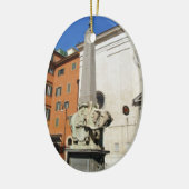 Pulcino Della Minerva Keramik Ornament (Links)