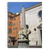 Pulcino Della Minerva Notizblock (Vorderseite)