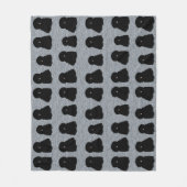 Puli Fleece Blanket (Vorderseite)