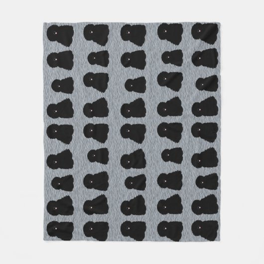 Puli Fleece Blanket (Vorderseite)
