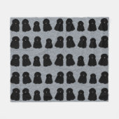 Puli Fleece Blanket (Vorderseite (Horizontal))