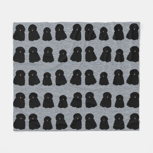 Puli Fleece Blanket (Vorderseite (Horizontal))