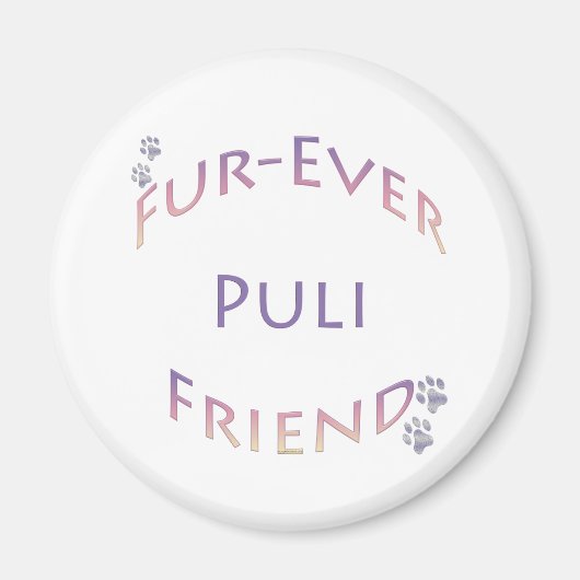 Puli Furever Friend Magnet (Vorne)