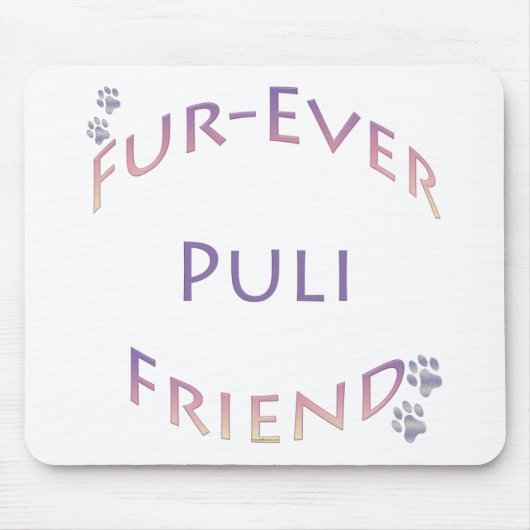 Puli Furever Friend Mousepad (Vorne)