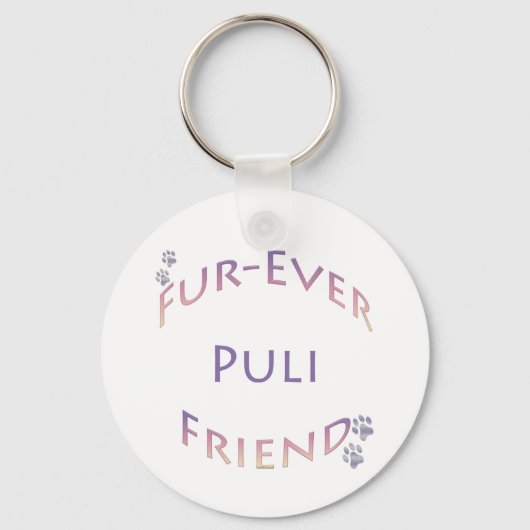 Puli Furever Friend Schlüsselanhänger (Vorderseite)