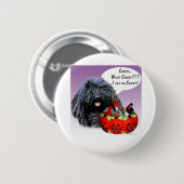 Puli Halloween Candy Button (Vorne & Hinten)