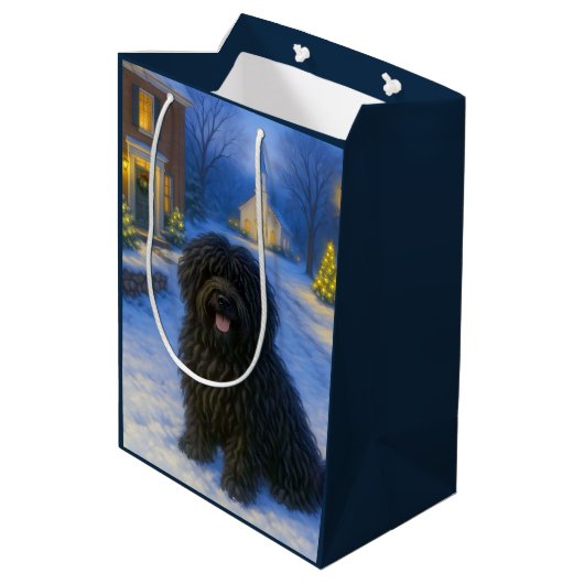 Puli Holiday  Mittlere Geschenktüte (Rückseite Schrägansicht)