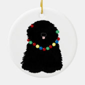 Puli Holiday Ornament (Hinten)