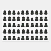 Puli Holiday Wrapping Paper Sheets Geschenkpapier Set (Vorderseite)